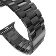 Bransoleta do Apple Watch 1/2/3/4/5/6/7/8/9/10/11/SE Ultra 1/2/3 42/44/45/46/49mm, Czarna