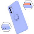 Etui Smooth Ring do Samsung Galaxy A03s, Lavender