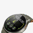 2x Szkło Hartowane z ramką do montażu ERBORD do Samsung Galaxy Watch 7 40mm