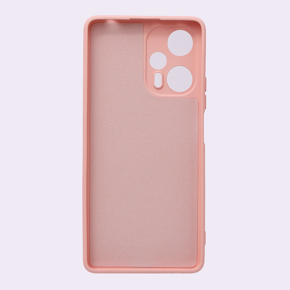 Etui do Xiaomi Poco F5, Silicone Lite, różowe