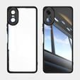 Etui do Sony Xperia 10 VI, Fusion Hybrid, z ochroną aparatu, przezroczyste / czarne