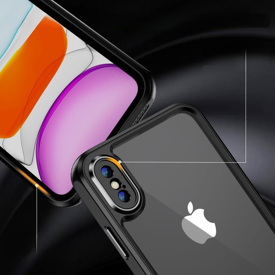 Etui do iPhone XS Max, ERBORD Impact Guard, czarne