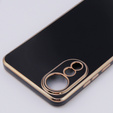 Etui do Oppo A78 4G, Glamour CamShield, czarne