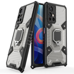 Etui ERBORD Kickstand Honeycomb do Xiaomi Poco M4 Pro 5G / Redmi Note 11S 5G, Grey