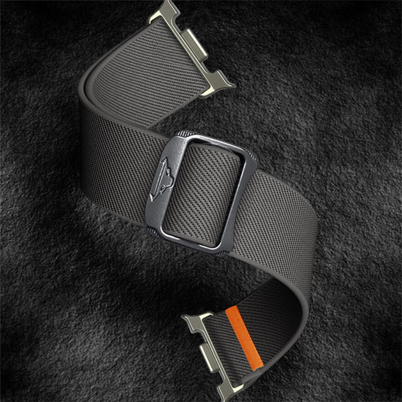 Pasek nylonowy do Samsung Galaxy Watch 8 / 8 Classic, Szary