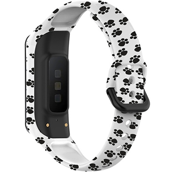 Pasek Silikonowy do Samsung Galaxy Fit 2 SM-R220, Paw