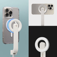 Spigen S571W MagSafe Bluetooth Kijek Selfie Stick Tripod, beżowe