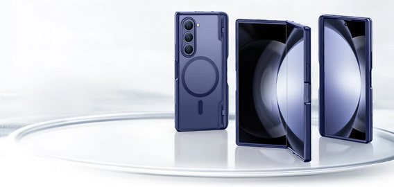 Etui do Samsung Galaxy Z Fold6 5G, Mobosi kompatybilny z MagSafe, lavender