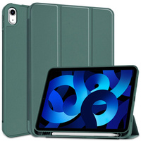 Etui do iPad 11" 2025 A16 (11 gen.) / iPad 10.9" 2022 (10 gen.), Smart Pencil, z miejscem na rysik, zielone