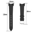 Pasek do Xiaomi Smart Band 10 / 9 / 8, Czarny