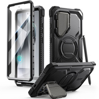 Etui Supcase do Samsung S25 Ultra, IBLSN ArmorBox MagSafe, Czarne