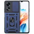 Etui pancerne do Oppo A38 4G / Oppo A18 4G, CamShield Slide, niebieskie