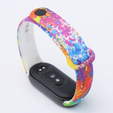 Pasek Silikonowy do Xiaomi Smart Band 10 / 9 / 8, Kolorowa farba