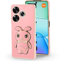 Etui do Xiaomi Redmi 13, Rabbit, różowe