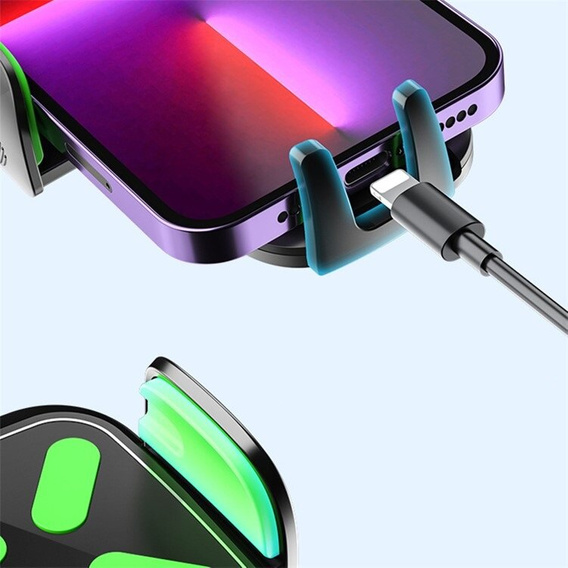 Uchwyt samochodowy na telefon na lusterko wsteczne z klipsem