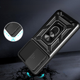 Etui pancerne do Oppo Reno 11F 5G, CamShield Slide, czarne