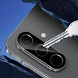 Szkło hartowane na aparat do Samsung Galaxy A56 5G, czarne