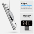 Etui z MagSafe Spigen do iPhone 16E, Ultra Hybrid, Neo One, Szare
