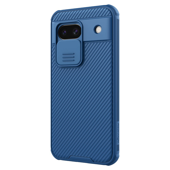 Etui do Google Pixel 8A, pancerne Nillkin, CamShield Pro, Niebieskie