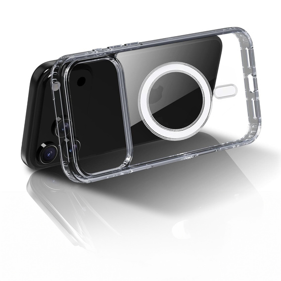 Etui do iPhone 17 Pro, do MagSafe, przezroczyste