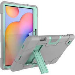 Etui do Samsung Galaxy Tab S6 Lite 10.4" 2020/2022/2024, Pancerne, Szare Zielone