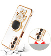 Etui do Samsung Galaxy M15 5G, Astronaut, białe