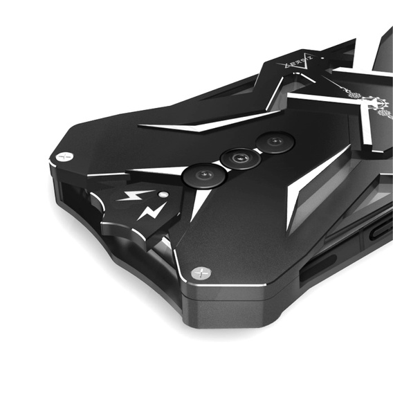 Etui pancerne do Redmagic 8 Pro / 8 Pro+, Aluminum Alloy, czarne