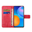 Etui Wallet do Xiaomi Redmi Note 11/11S, Drzewo, czerwone