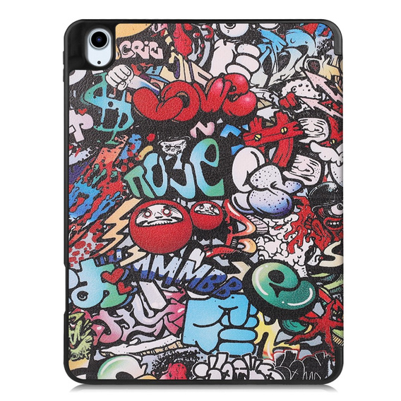 Etui do iPad Air 11" 2024 (6 gen.) / iPad Air 11" 2025 (7gen.), Smartcase, graffiti