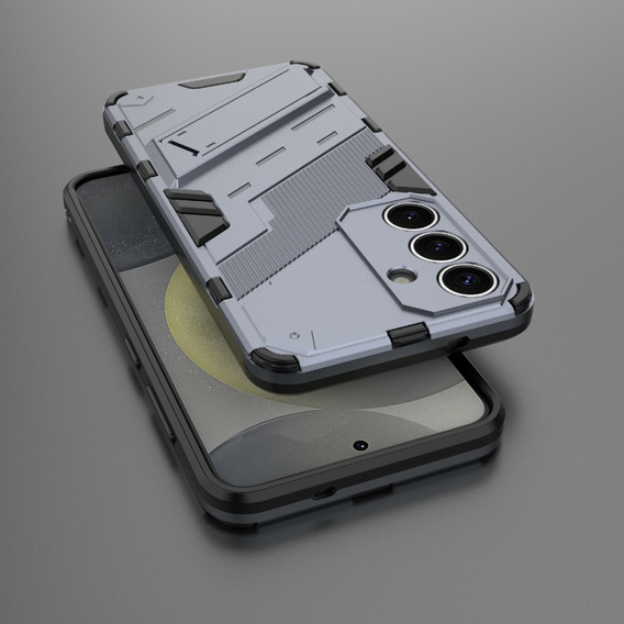 Etui do Samsung Galaxy A36 5G, Military kickstand, granatowe