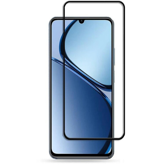 Szkło Hartowane 3D do Realme C61, czarna ramka