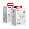 Forcell F-Energy Mini GaN III VT-25B 25W, kompaktowa ładowarka z podwójnym portem - biała