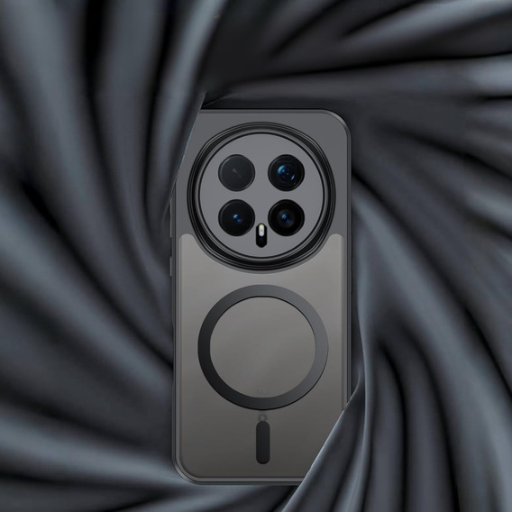 Etui do Honor Magic 8 Pro, do MagSafe, ERBORD Matt Case, czarny