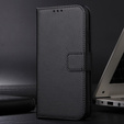 Etui z klapką do Infinix Hot 20i, Wallet Smart Magnet Case, czarne