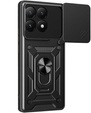 Etui pancerne do Xiaomi 15T, CamShield Slide, czarne