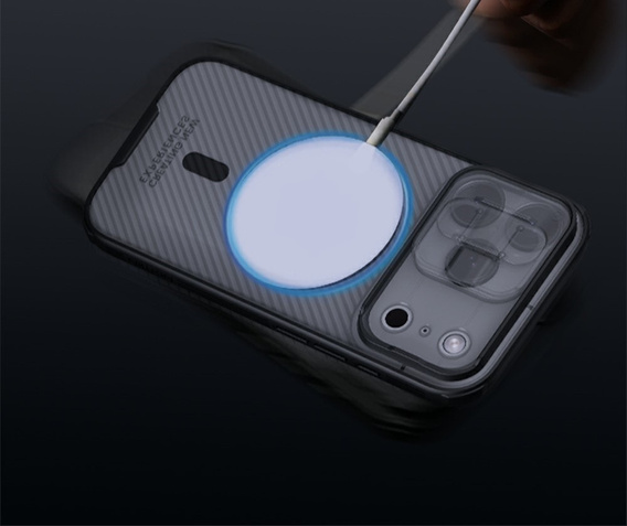 Etui Nillkin dla iPhone 17 Pro, CamShield Pro Magnetic, do MagSafe - czarne