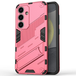 Etui do Samsung Galaxy A56 5G, Military kickstand, różowe