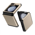Etui pancerne do Samsung Galaxy Z Flip7 FE / Z Flip6, Armor Shockproof, złote