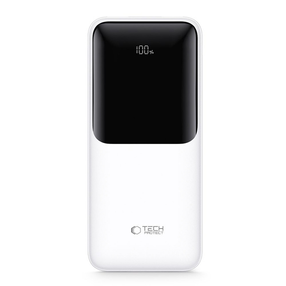 Tech-Protect PB02 Power Bank 20000mAh, biały