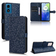 Etui z klapką do Motorola Moto G24 / G24 Power / G04, Wallet Rhombus, niebieskie