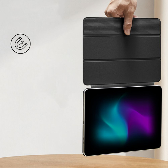 Etui do iPad Air 11" 2025/2024 (7/6 gen.) / Air 10.9" 2022/2020 (5/4 gen.), ESR Rebound Magnetic, Czarne