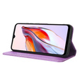 Etui z klapką do Xiaomi Redmi 12C, Wallet, Smart Magnet, fioletowe