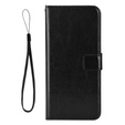 Etui z klapką do Realme 14 5G / Realme 14T 5G, Crazy Horse Wallet, czarne