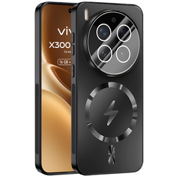 Etui ochronne do Vivo X300 Pro, do MagSafe, czarne