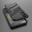 Etui do Samsung Galaxy S25 Edge, Military kickstand, czarne