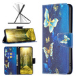 Etui z klapką do Xiaomi Redmi Note 13 5G, Wallet, Butterflies niebieskie