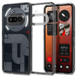 Etui Spigen do Nothing Phone 3a, Ultra Hybrid, Space Crystal, Szare