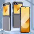 Etui do Samsung Galaxy Z Flip7 FE / Z Flip6, Fusion Hybrid, przezroczyste