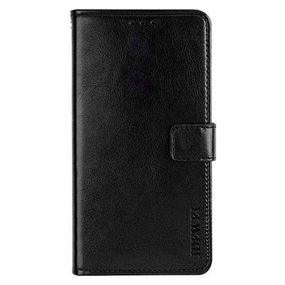 Etui z klapką do Infinix Zero Ultra, IDEWEI Wallet, czarne