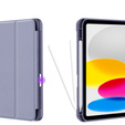 Etui do iPad 10.9" 2022 (10 gen.) / iPad 11" 2025 A16 (11 gen.), Smart Pencil, z miejscem na rysik, fioletowe